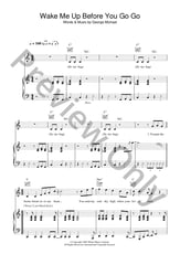 Wake Me Up Before You Go Go piano sheet music cover